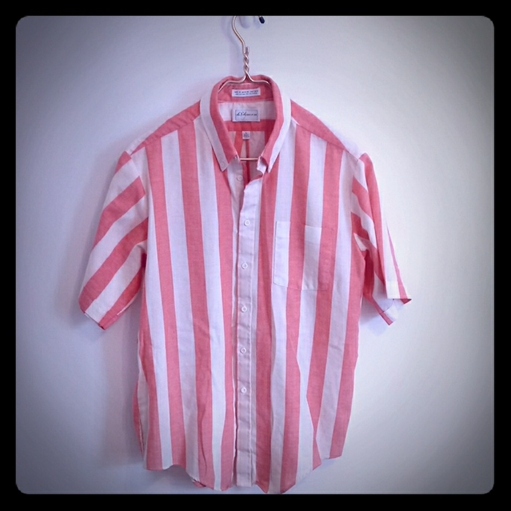 Vintage Short Sleeve Button-down Shirt